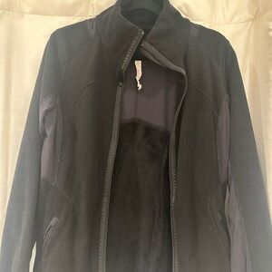 lululemon athletica Black zip up fleece